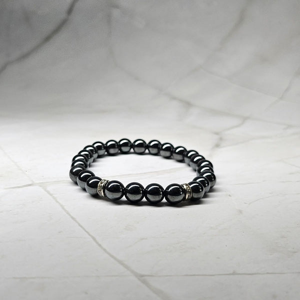 Focus-Hematite Bracelet(with Lab Certificate)